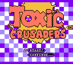 Toxic Crusaders screenshot 3 for NES